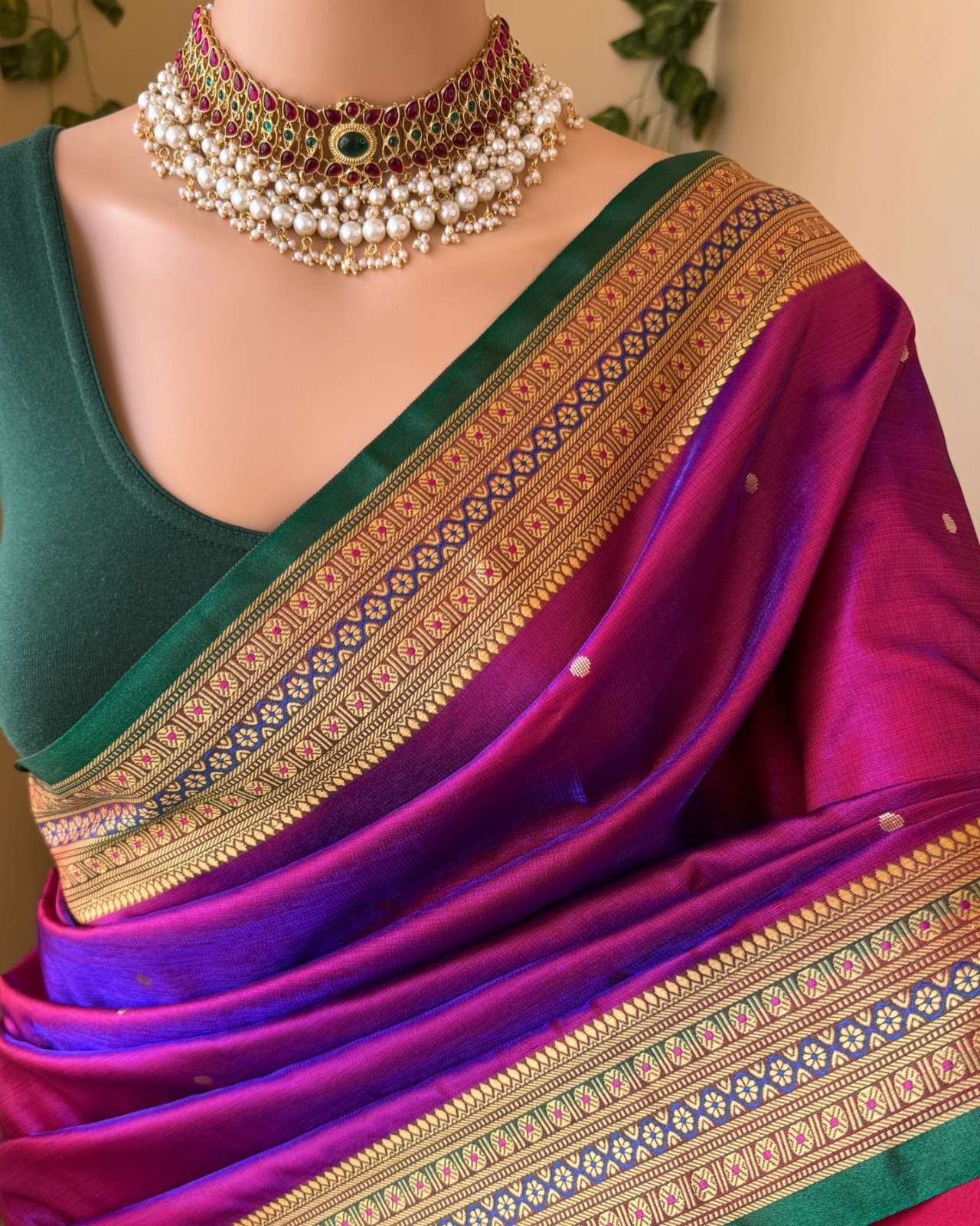 Princess vol 5 pure and soft elegant banarasi silk with mina...