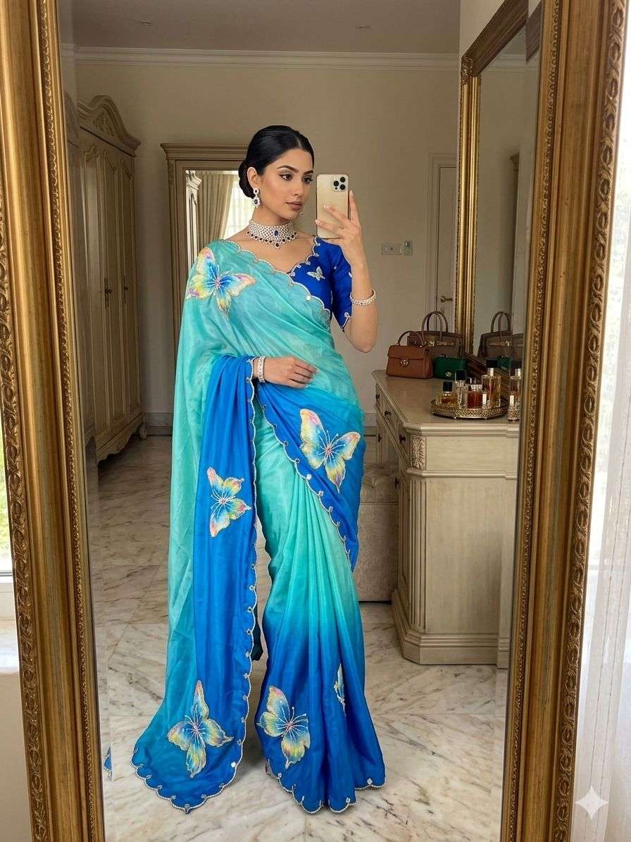  Pure and classic Rasmalai Silk fancy fabric with beautiful ...
