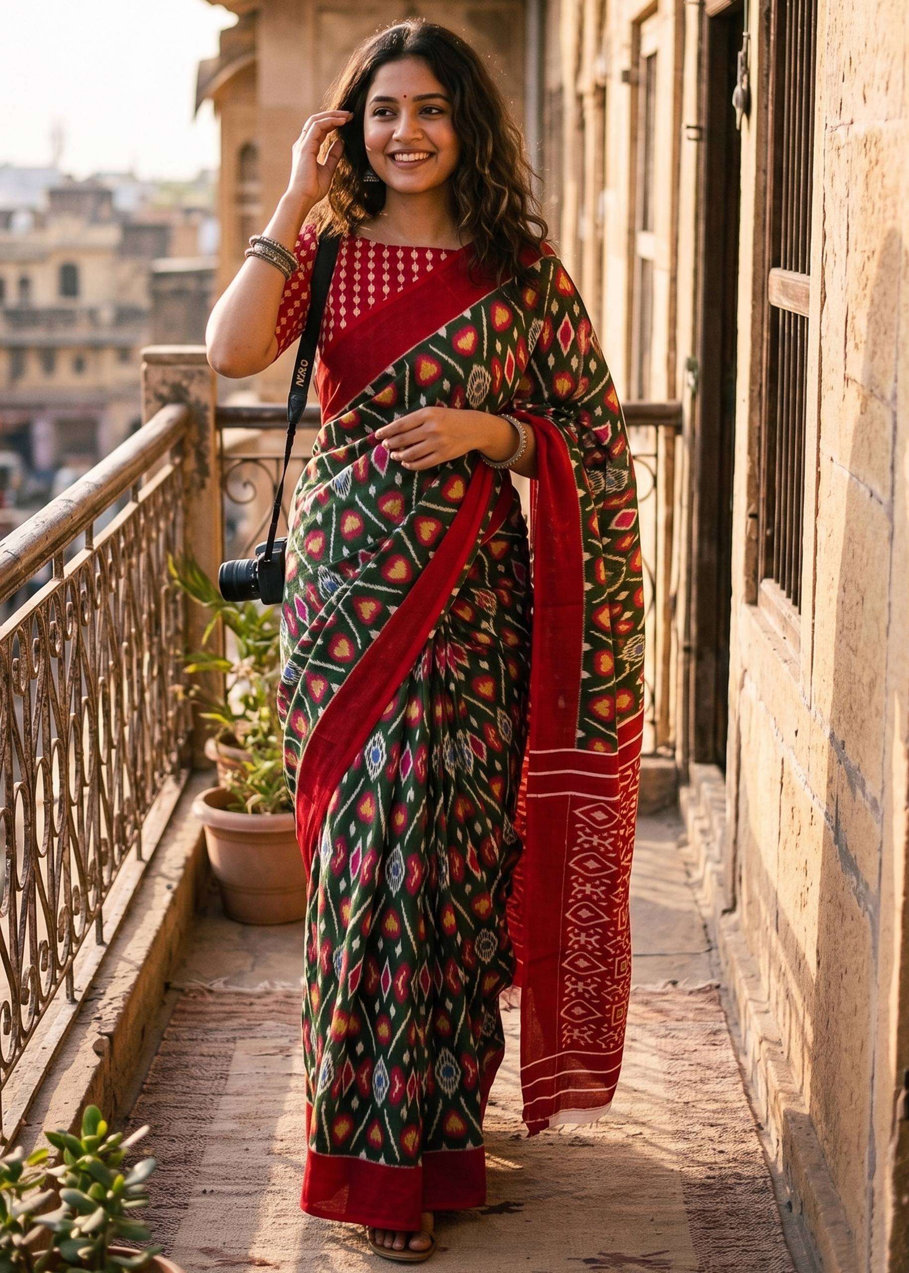 Pure and Soft Mulmul and Cotton comfortable fabric regular w...