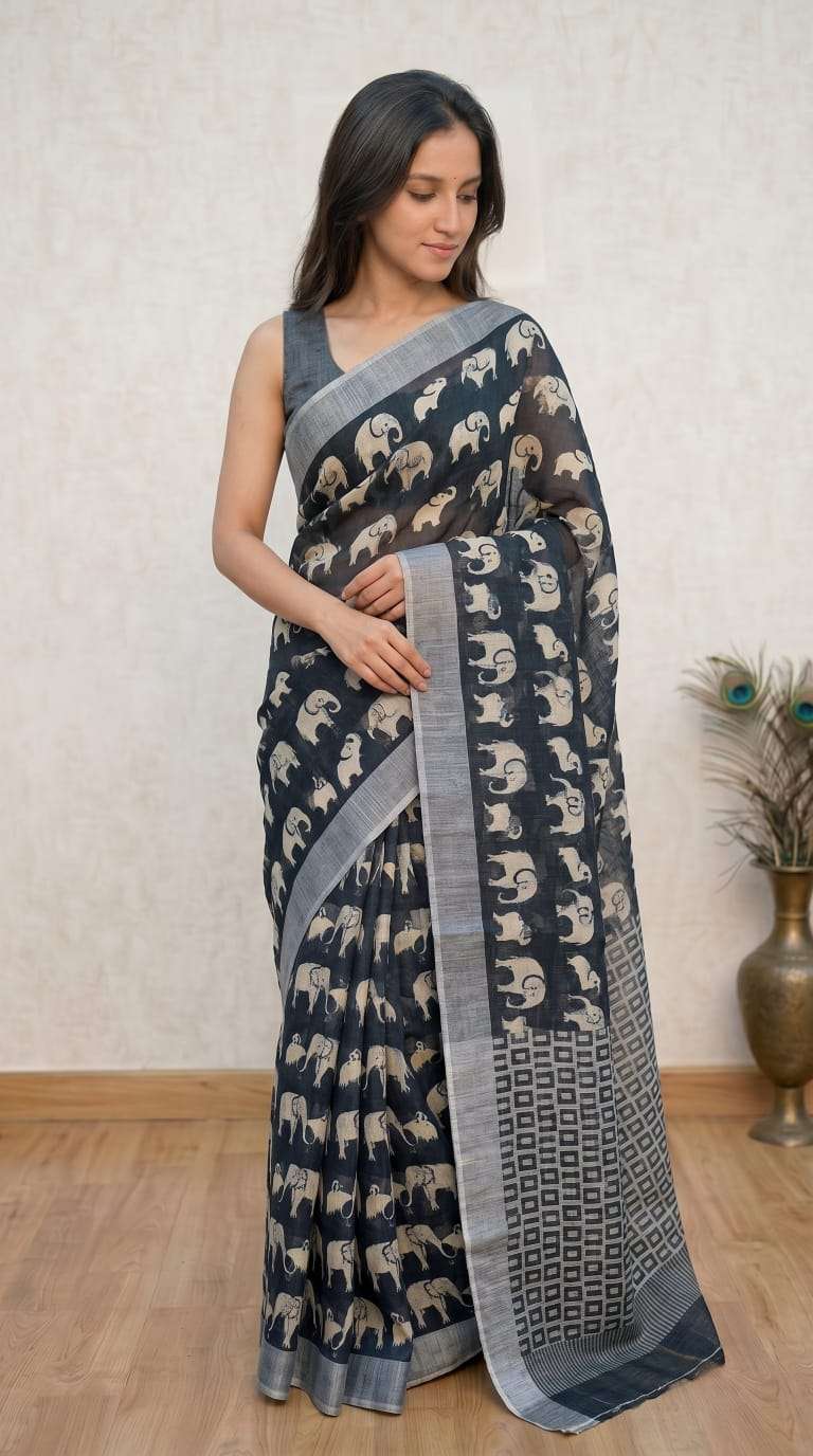 Pure Plain Linen fabric Benefits like Beauty Collection Digi...