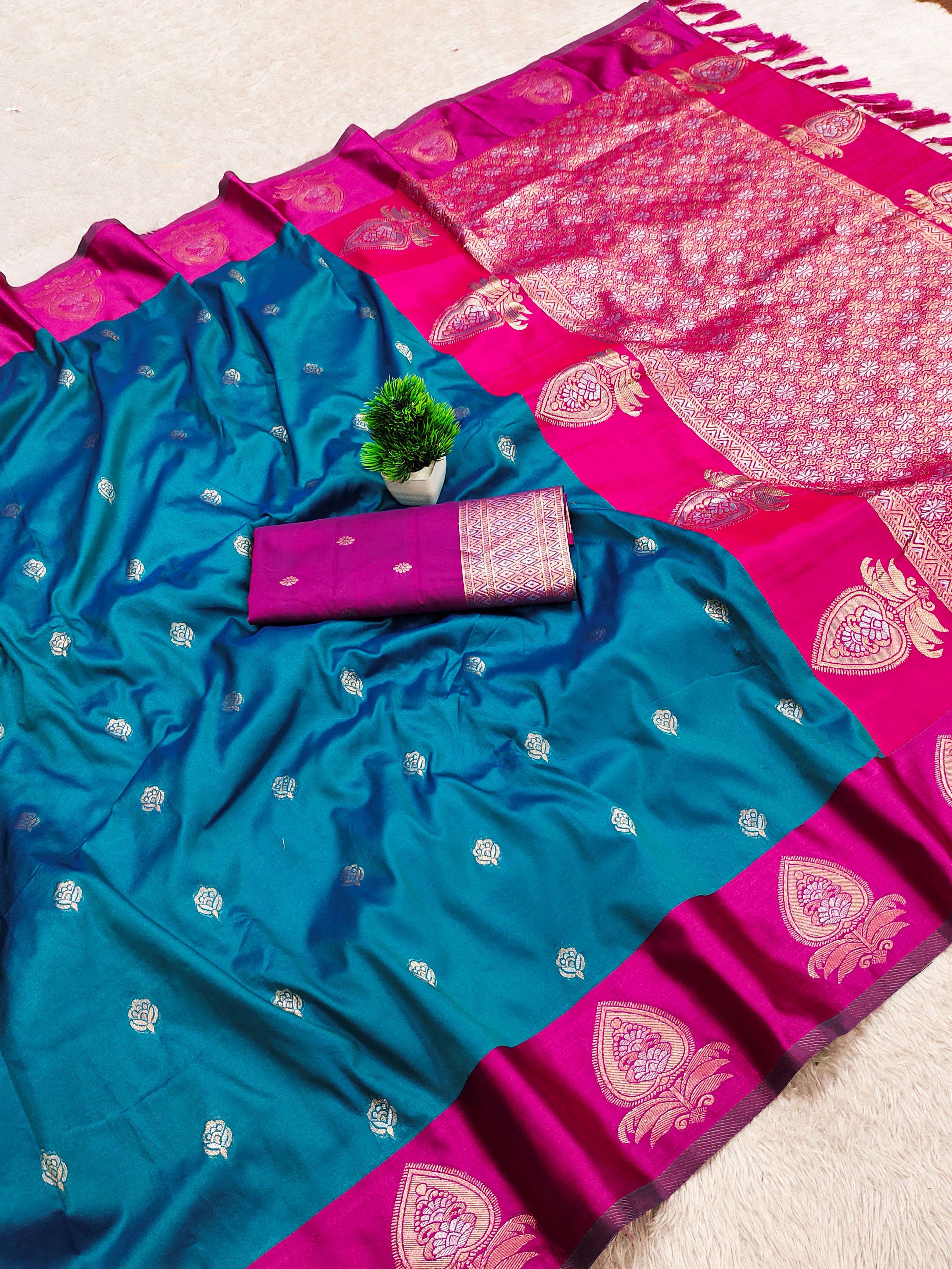  Rajmahal Vol 1 Soft and fancy silk beautiful fabric having ...
