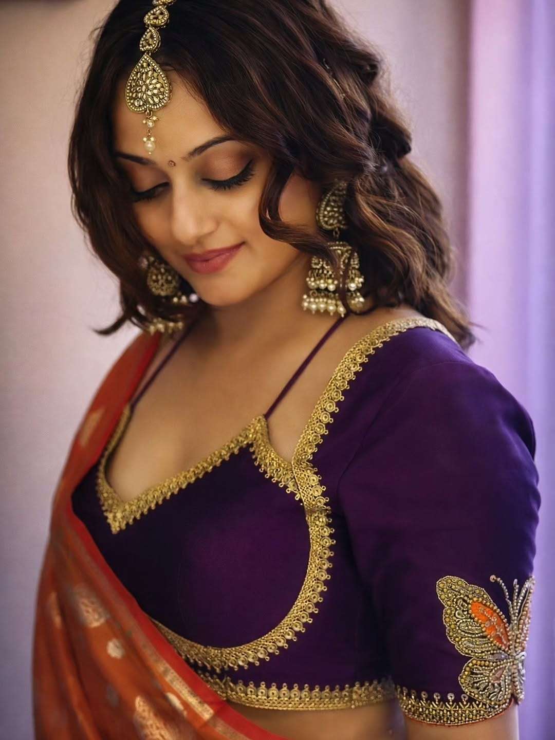 RajPankha Special Butterfly  Premium Pure and Soft Paithani ...
