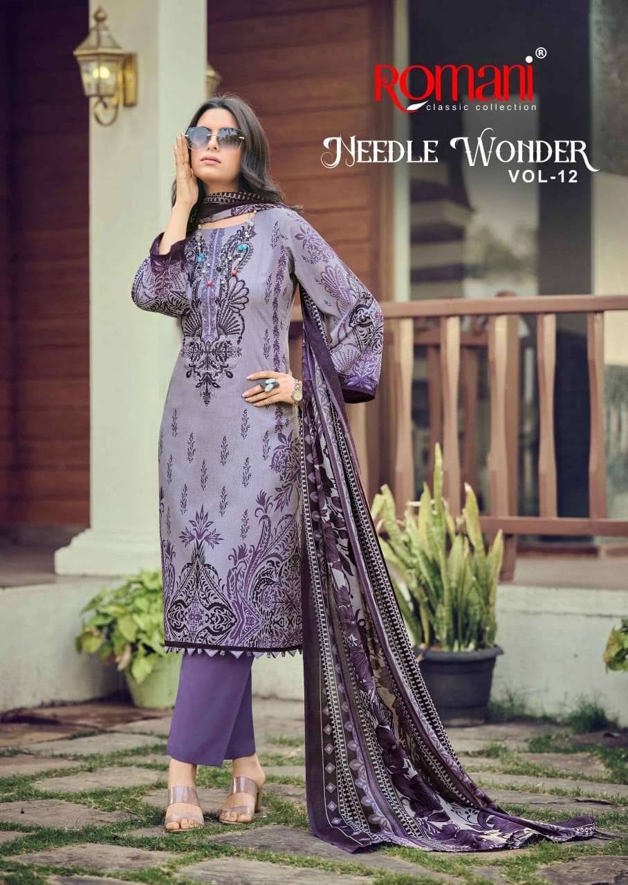 ROMANI NEEDLE WONDER VOL 12 SOFT COTTON DIGITAL PATTERN UNST...