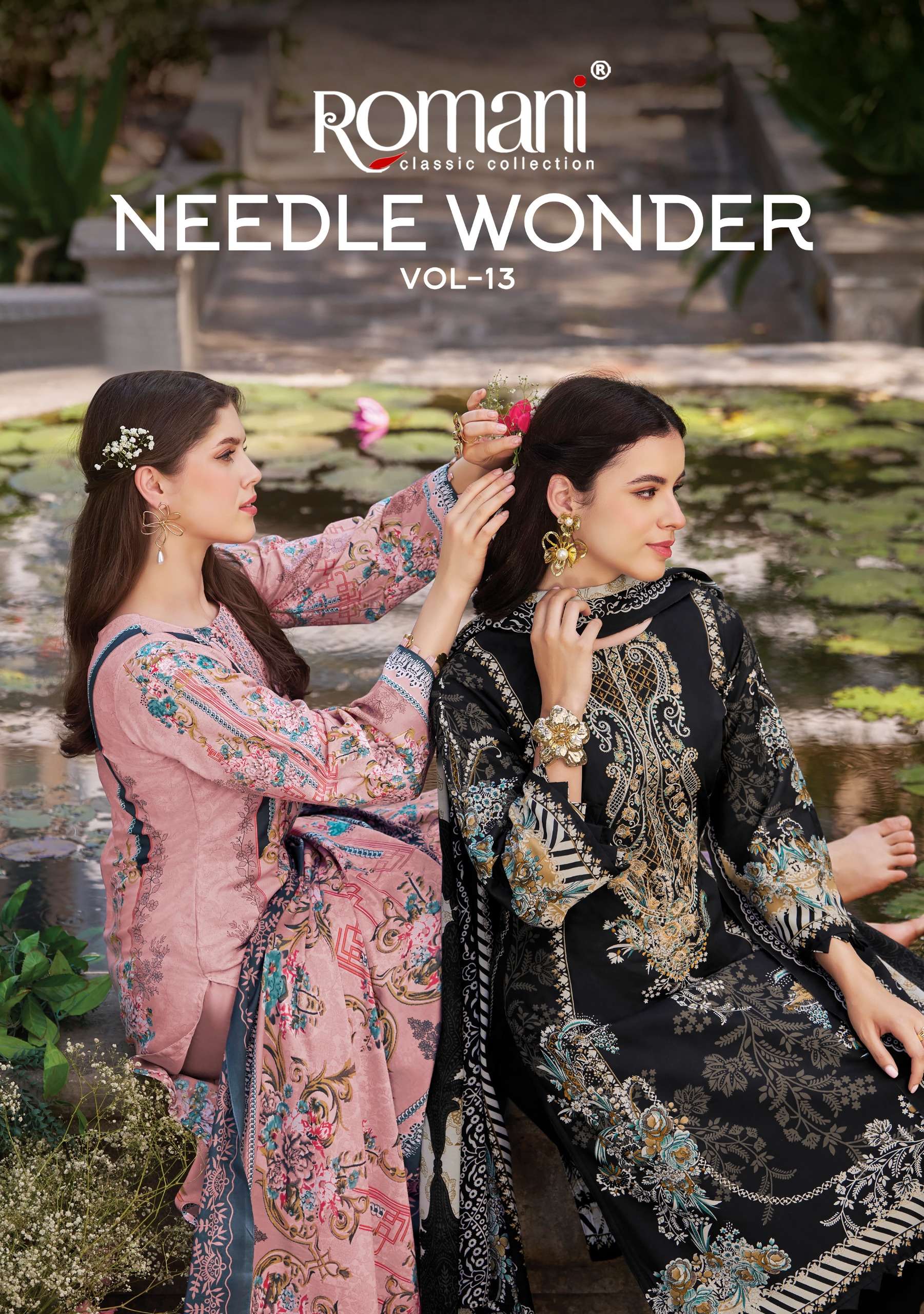 ROMANI NEEDLE WONDER VOL 13 FESTIVAL NEW CLOTHING COTTON PRI...
