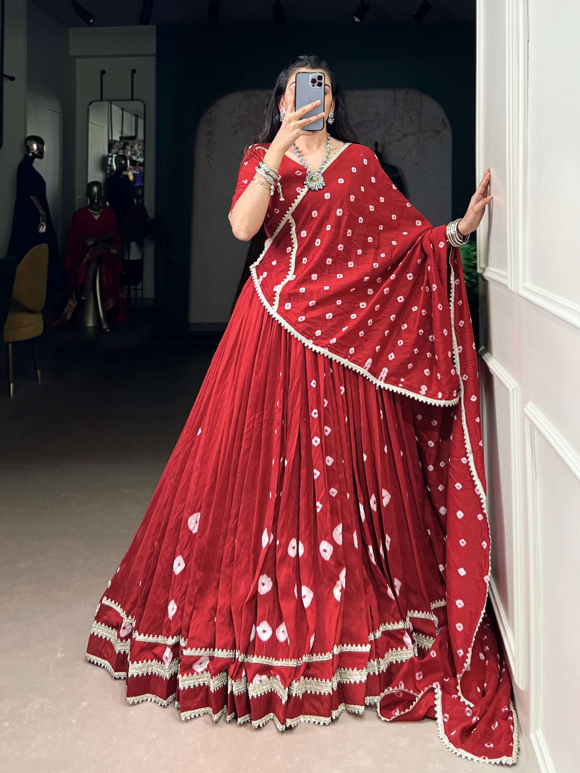   Roop  રૂપ This beautiful and classic Pure Chanderi f...