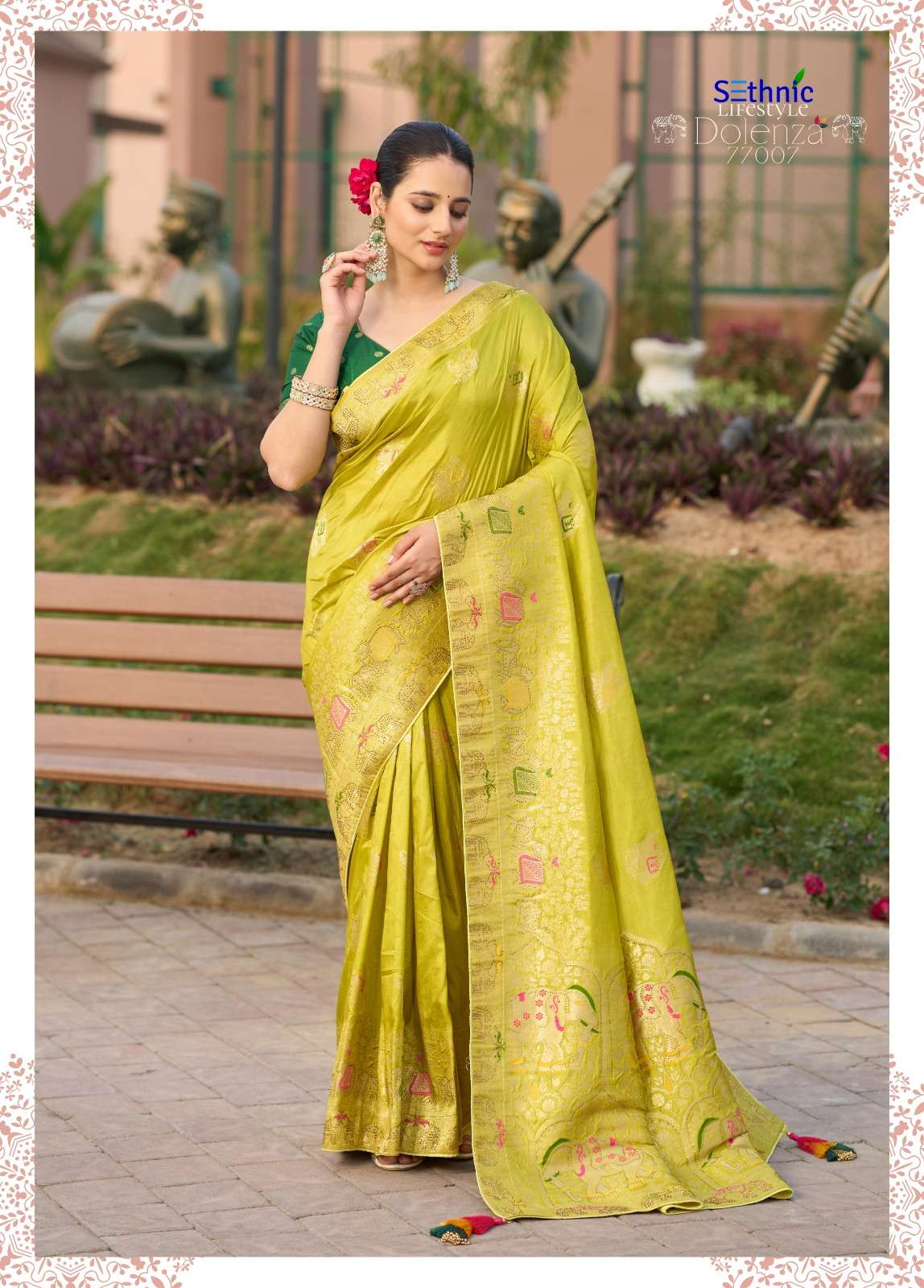 SETHNIC LIFE STYLE DOLENZA VOL 2 PURE AND SOFT DOLA SILK FAB...
