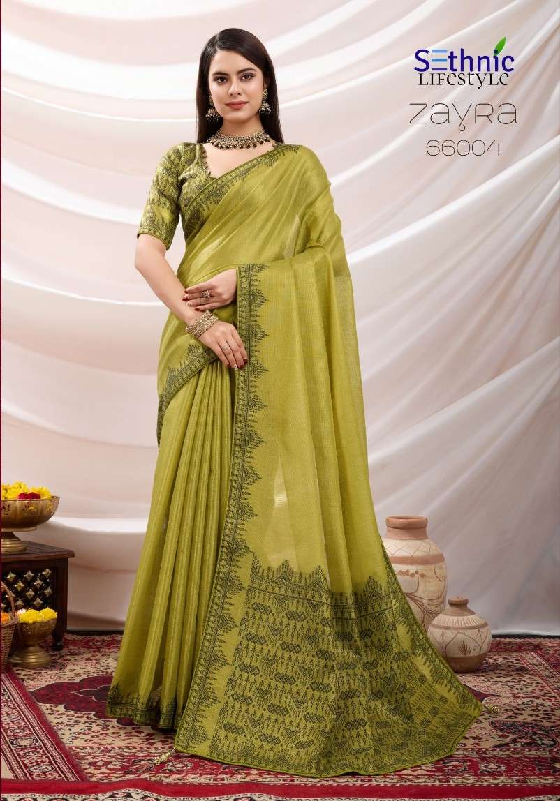 SETHNIC LIFESTYLE  ZAYRA PREMIUM LINEN AND TISSUE REGAL AND ...