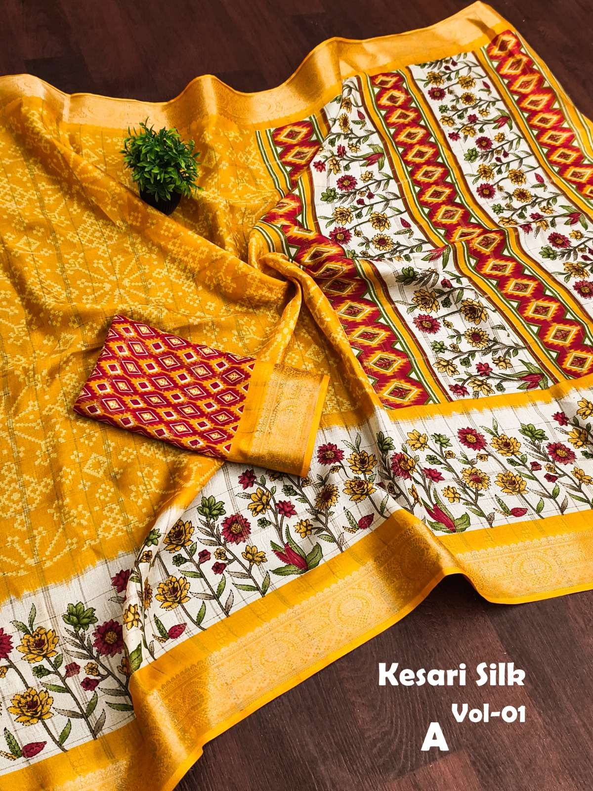 Shreya Spice Silk fancy fabric For Summer Special wear saree...