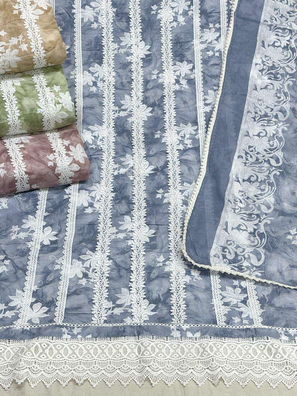 SIARA COTTON FABRIC LINING DESIGN SALWAR SUIT COLLECTION SUR...
