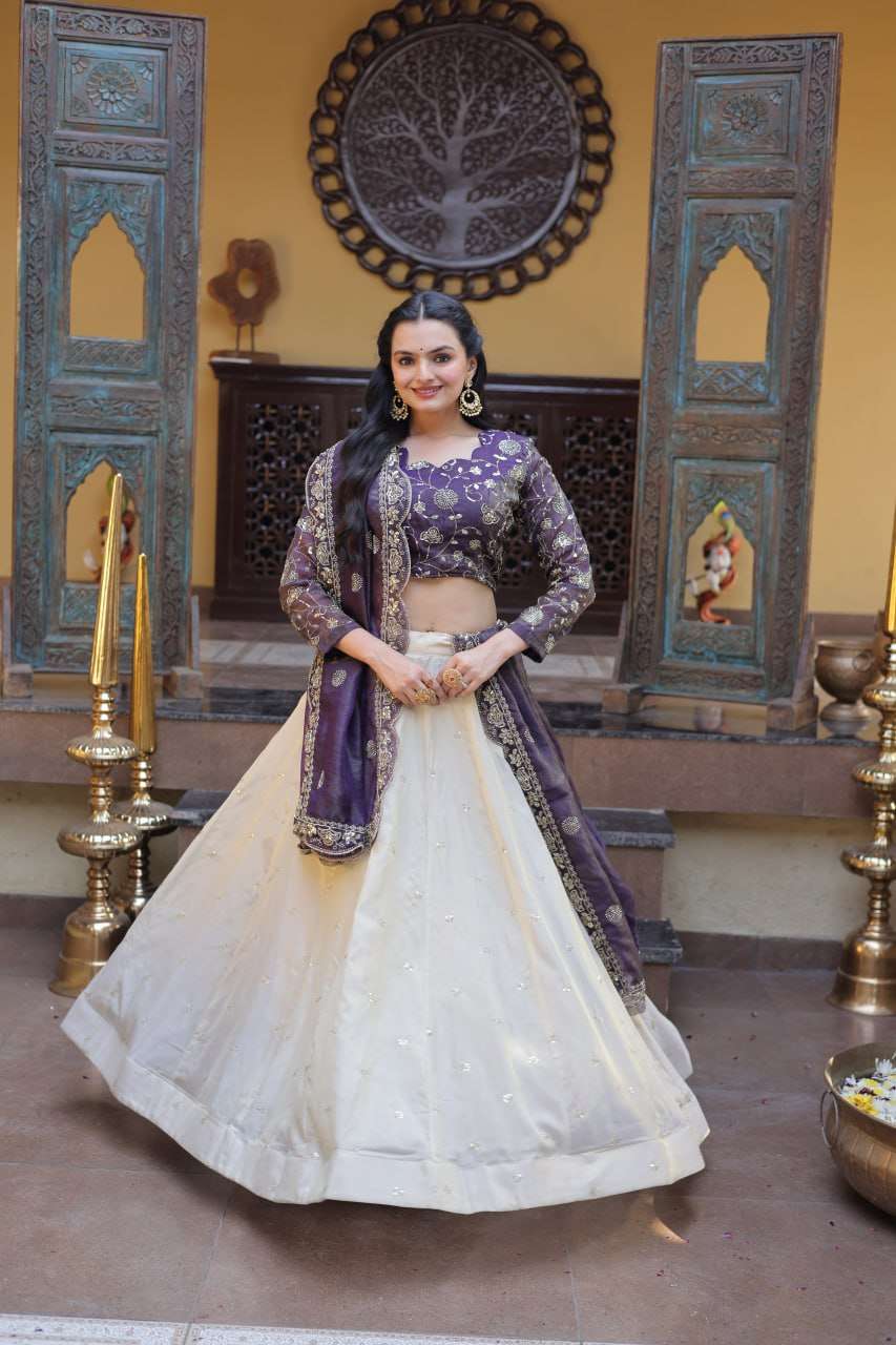   SIMPLE FANCY FABRIC WITH BEAUTIFUL AND ELEGANCE 2 COLOUR L...