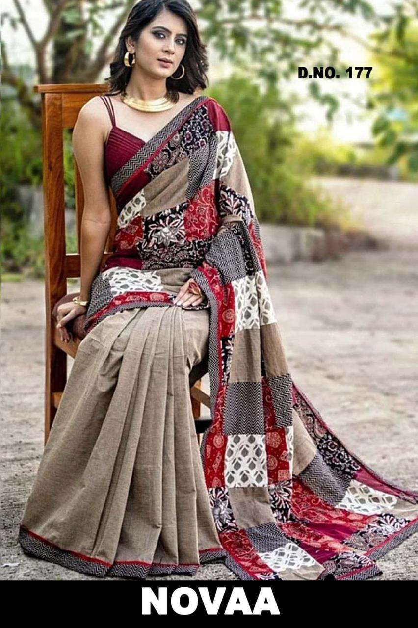 SOFT AND BEAUTIFUL LINEN COTTON COMFORTABLE FABRIC SAREE RES...