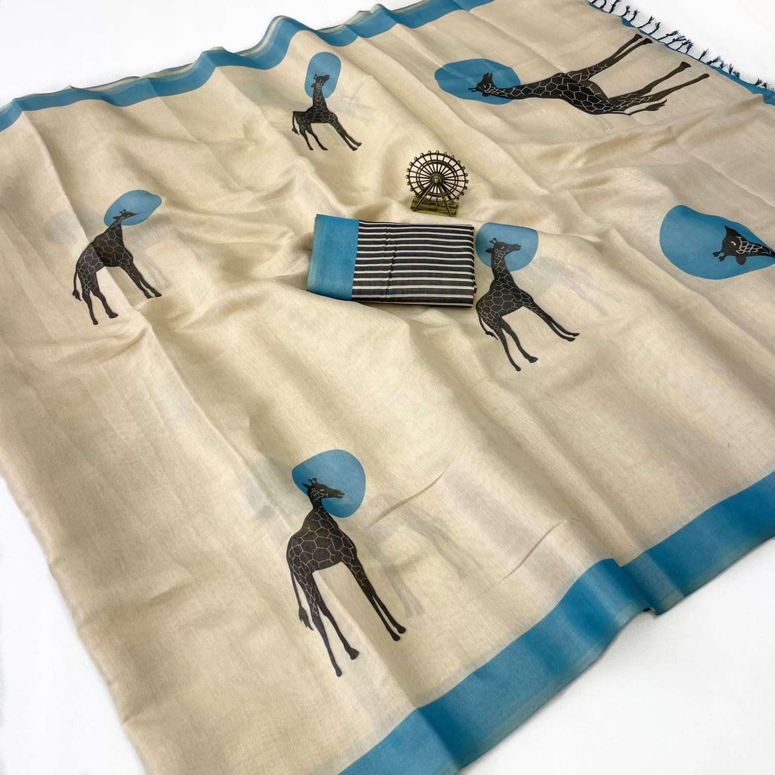 Soft and pure Erode Silk fancy fabric with beautiful Digital...