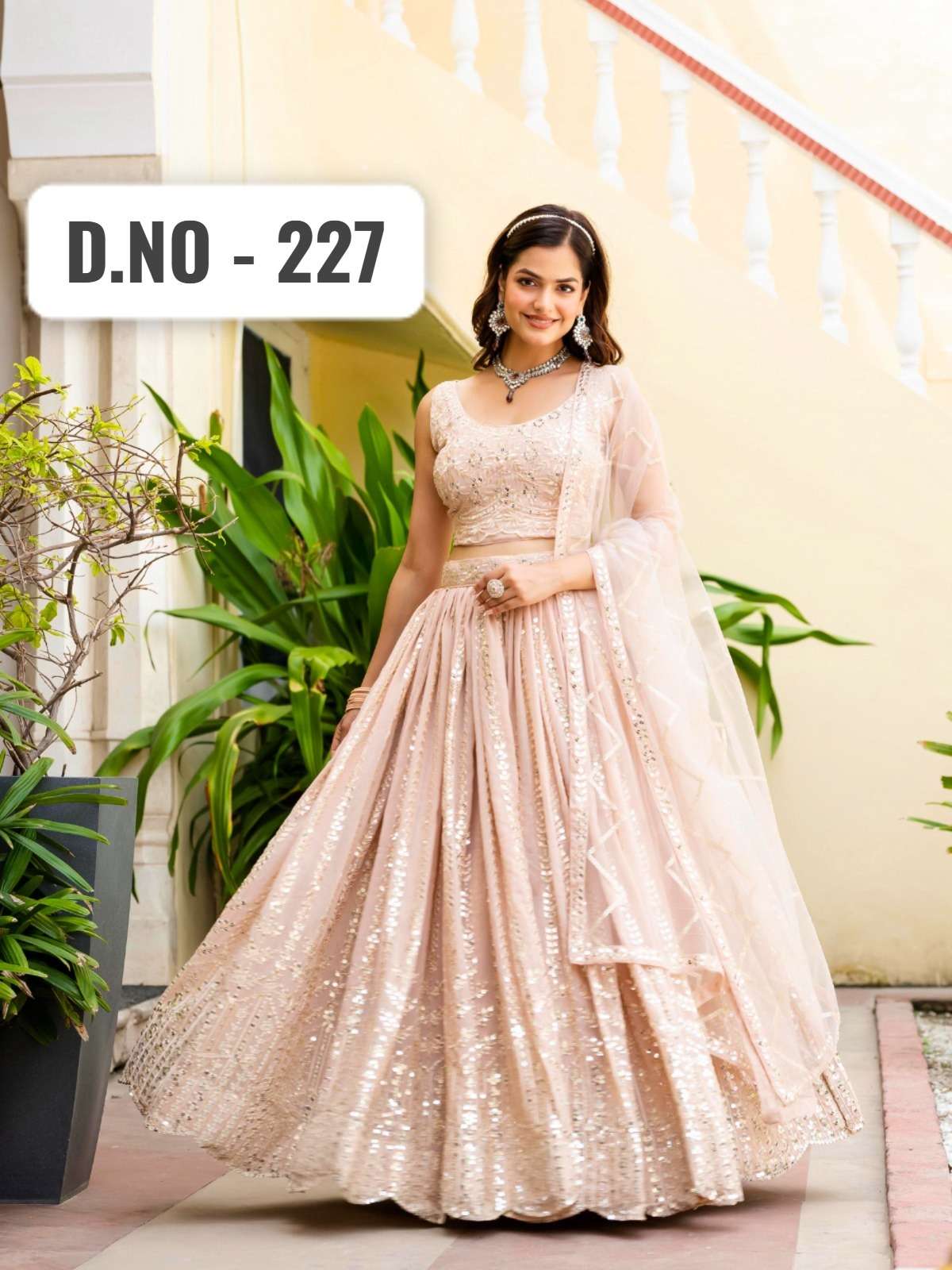 Stunning Faux Georgette classic and extraordinary Lehenga Ch...