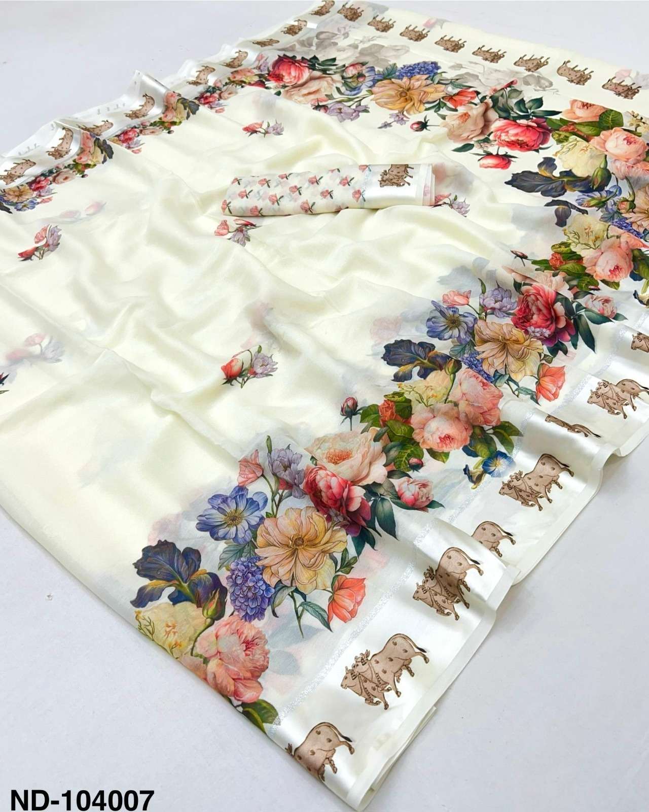 Super Trending Concept Kazari Series Nandi Soft Georgette fa...