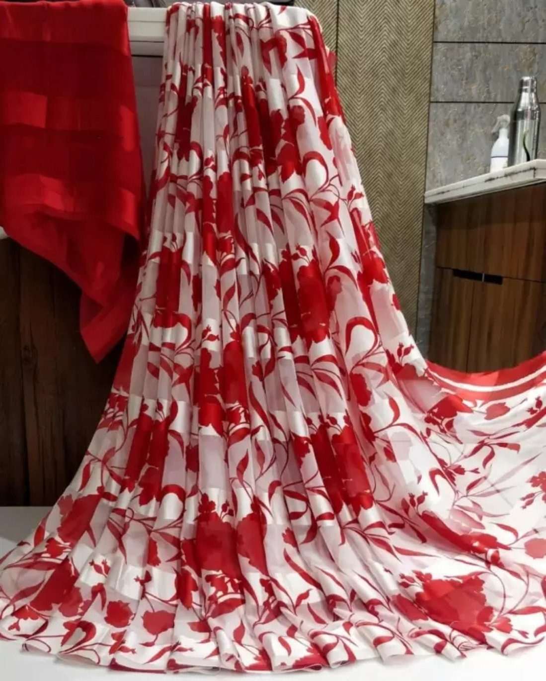 tapi 8 fancy Weightless Sattin Fancy fabric patta with beaut...