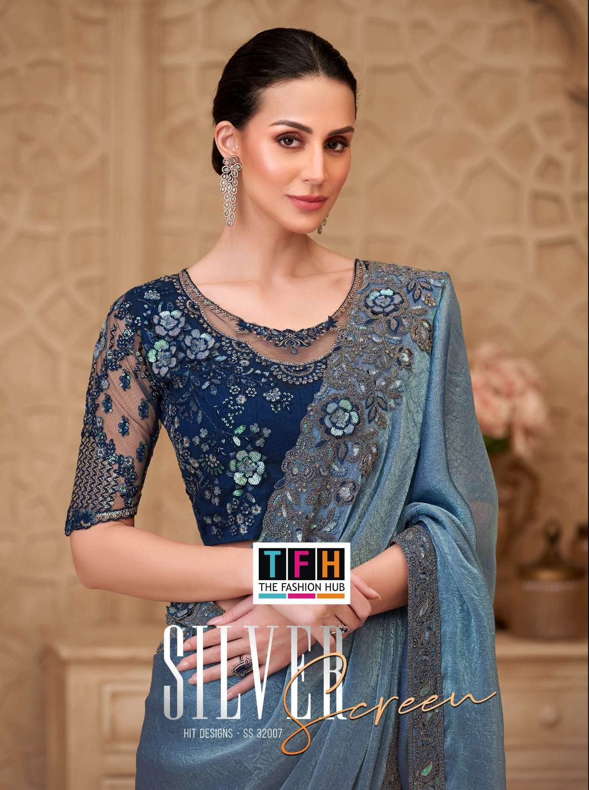 TFH Silver Screen 22 SS 32007 hit design beautiful Metal blu...