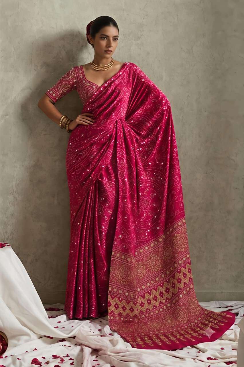 AAINA VOL 4  SATIN VISCOSE FANCY FABRIC WITH MIRROR WORK ON ...