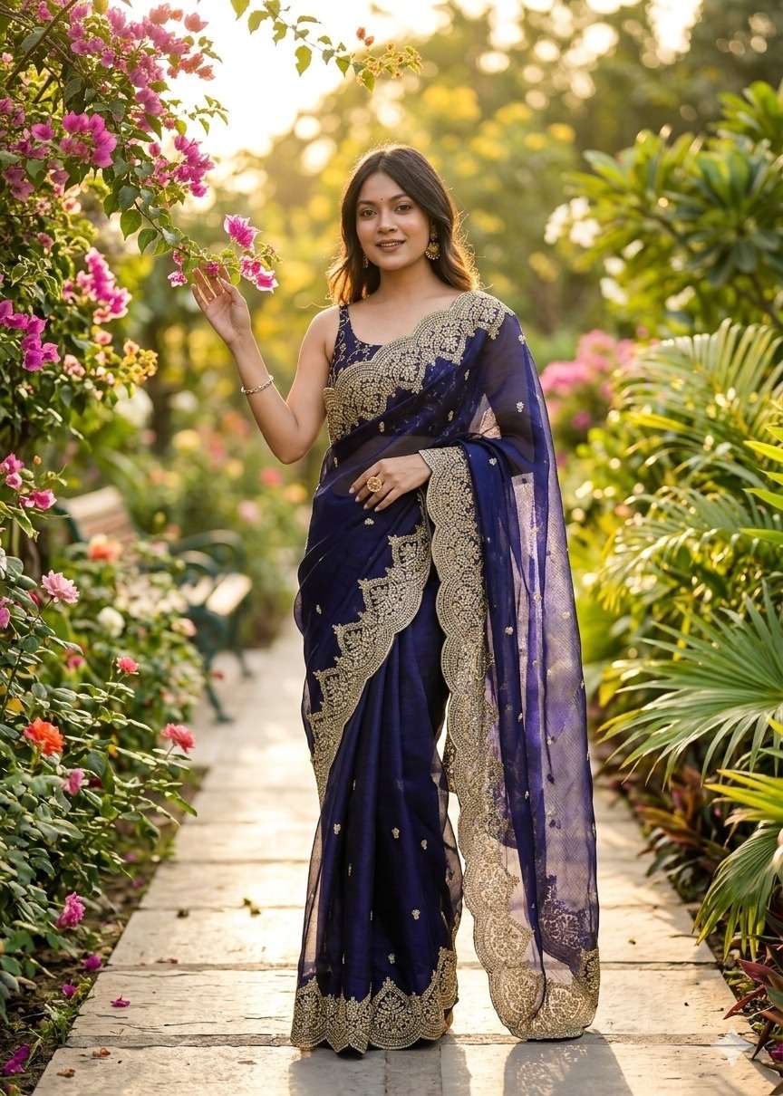  Ahana 2 New Launching Pure and fancy chiffon beautiful fab...