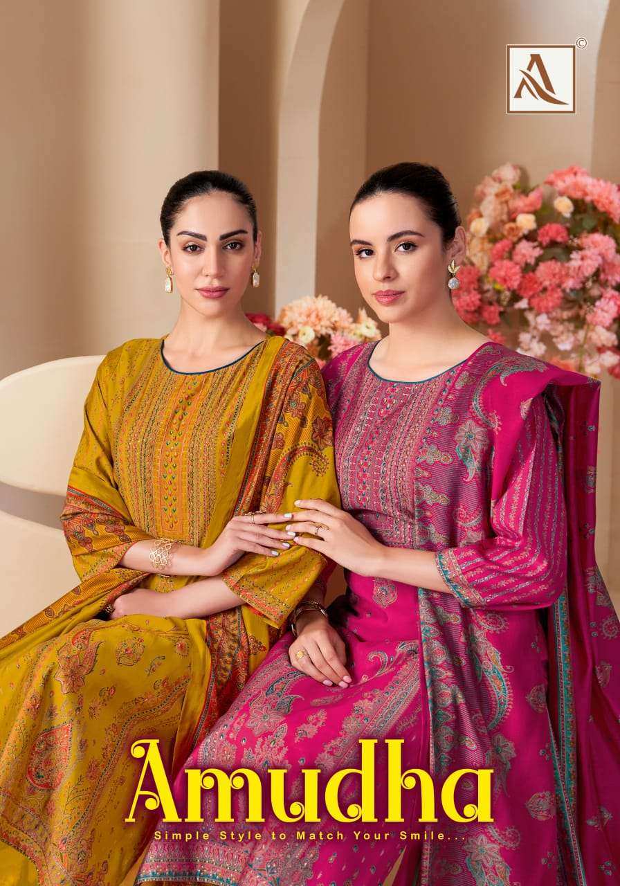 ALOK SUIT AMUDHA PURE MUDAAL DISCHARGE PRINT SALWAR SUIT AT ...