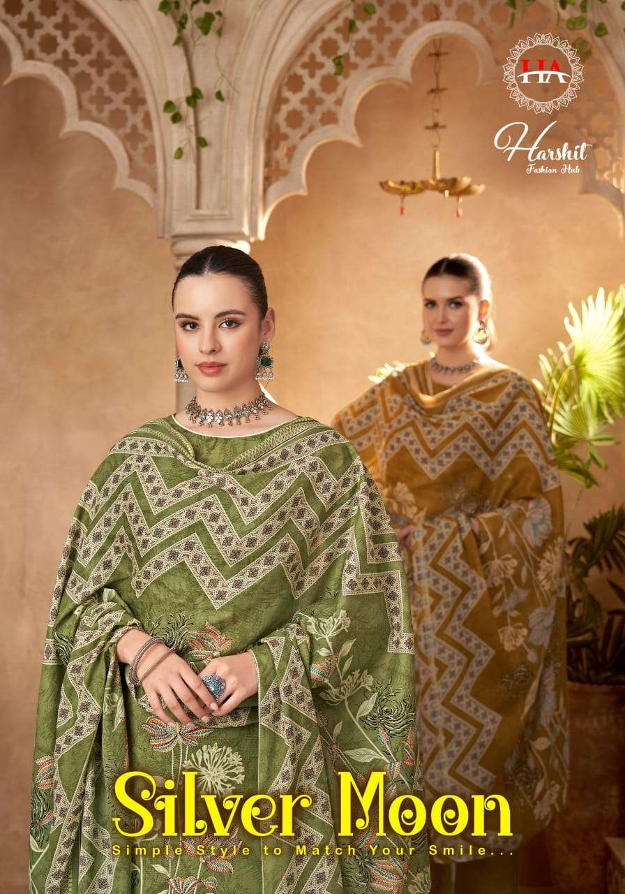 ALOK SUIT SILVER MOON RAYON SIMMER DESIGNER PRINT SALWAR SUI...