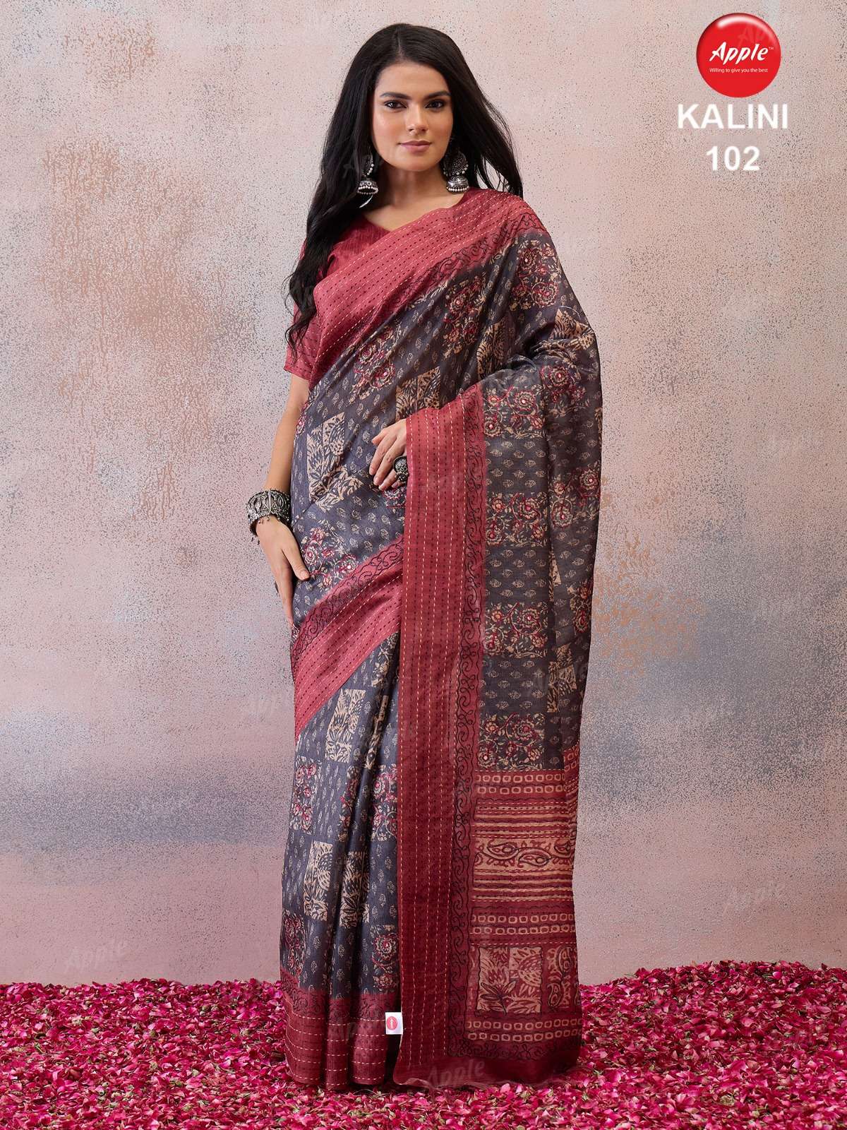  APPLE KALINI VOL 1 PURE AND SOFT COTTON SILK STOL THE LIGHT...