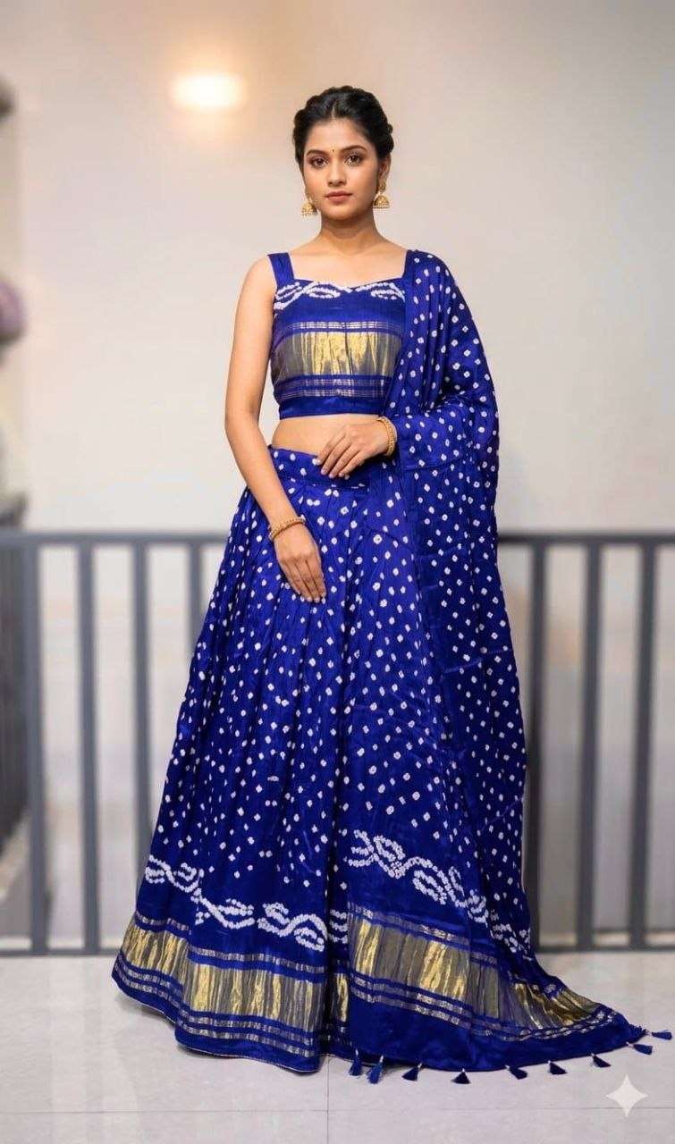beautiful Wedding wear Bandej Gajji fancy and soft fabric Le...