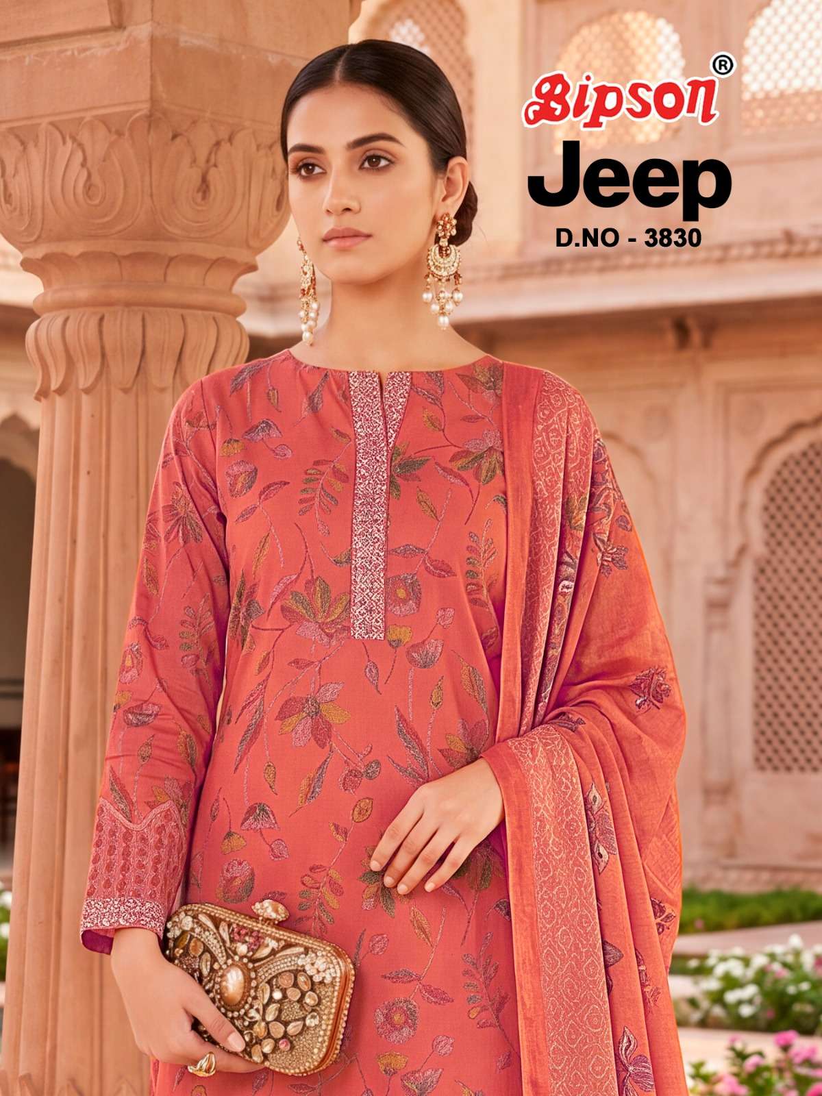 BIPSON PRINTS JEEP WRANGLAR VOL 3830 ROMAN SILK PRINT ETNIC ...