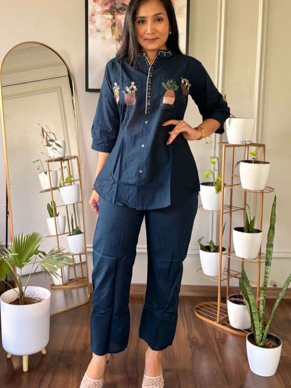 CASUAL LOOK SUMMER 2 SIDE POCKET AT TOP CORD SET FASHION WOM...