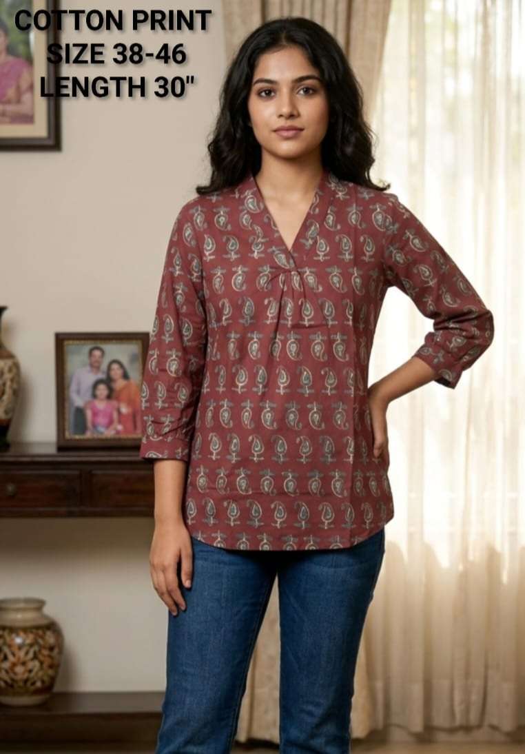 COTTON TOP TUNIC COLLECTION OFFICE WEAR TRAVEL DEALER SHOP