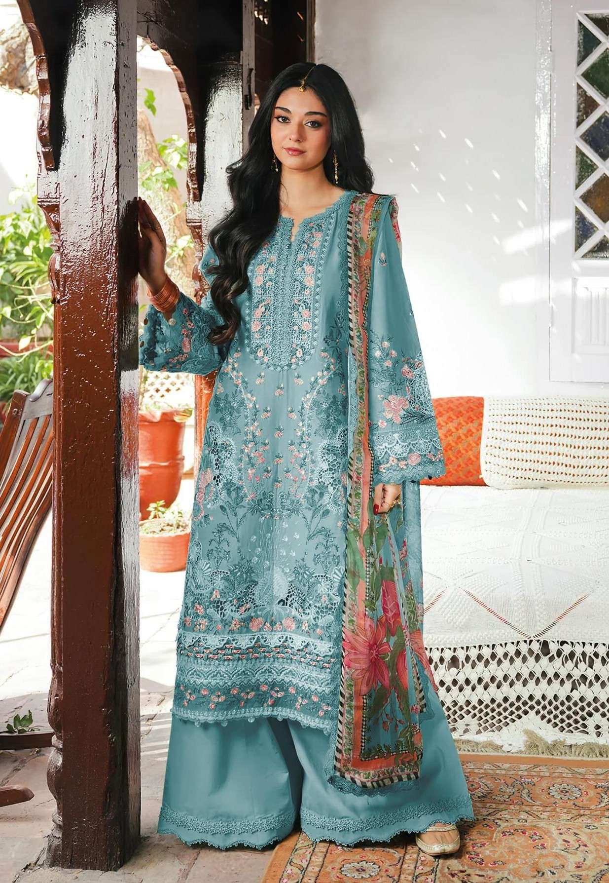DEEPSY ELAF PREMIUM VOL 4 1903 HEAVY COTTON EMBROIDERY PAKIS...