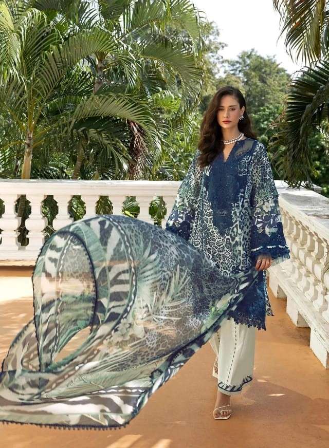 DEEPSY SUITS 1845 PAKISTANI BRAND OUTFIT COTTON PAKISTANI DR...