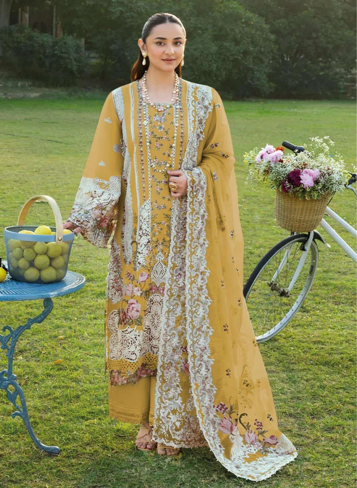 DEEPSY SUITS ELAF PREMIUM VOL 3 1746 COTTON FABRIC DESIGNER ...