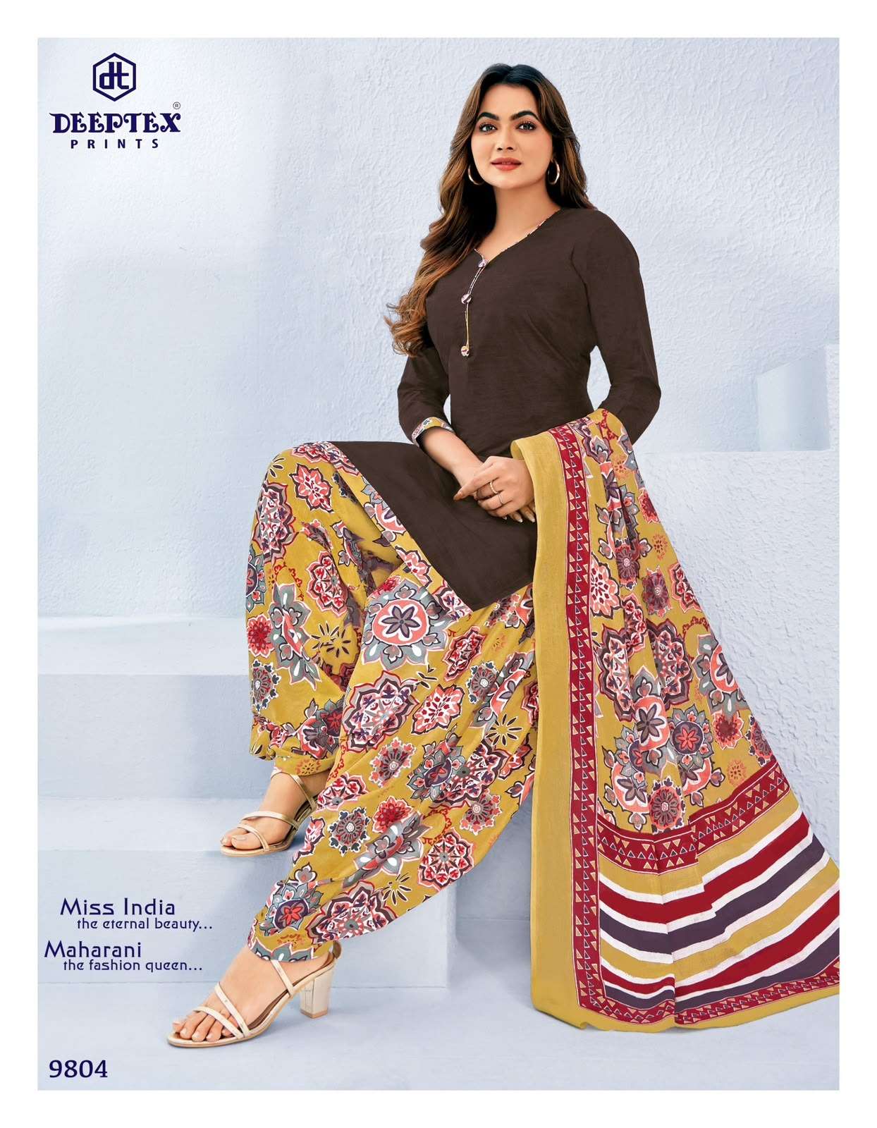 DEEPTEX MISS INDIA VOL 98 SUMMER DAILY WEAR COTTON PRINT SUI...