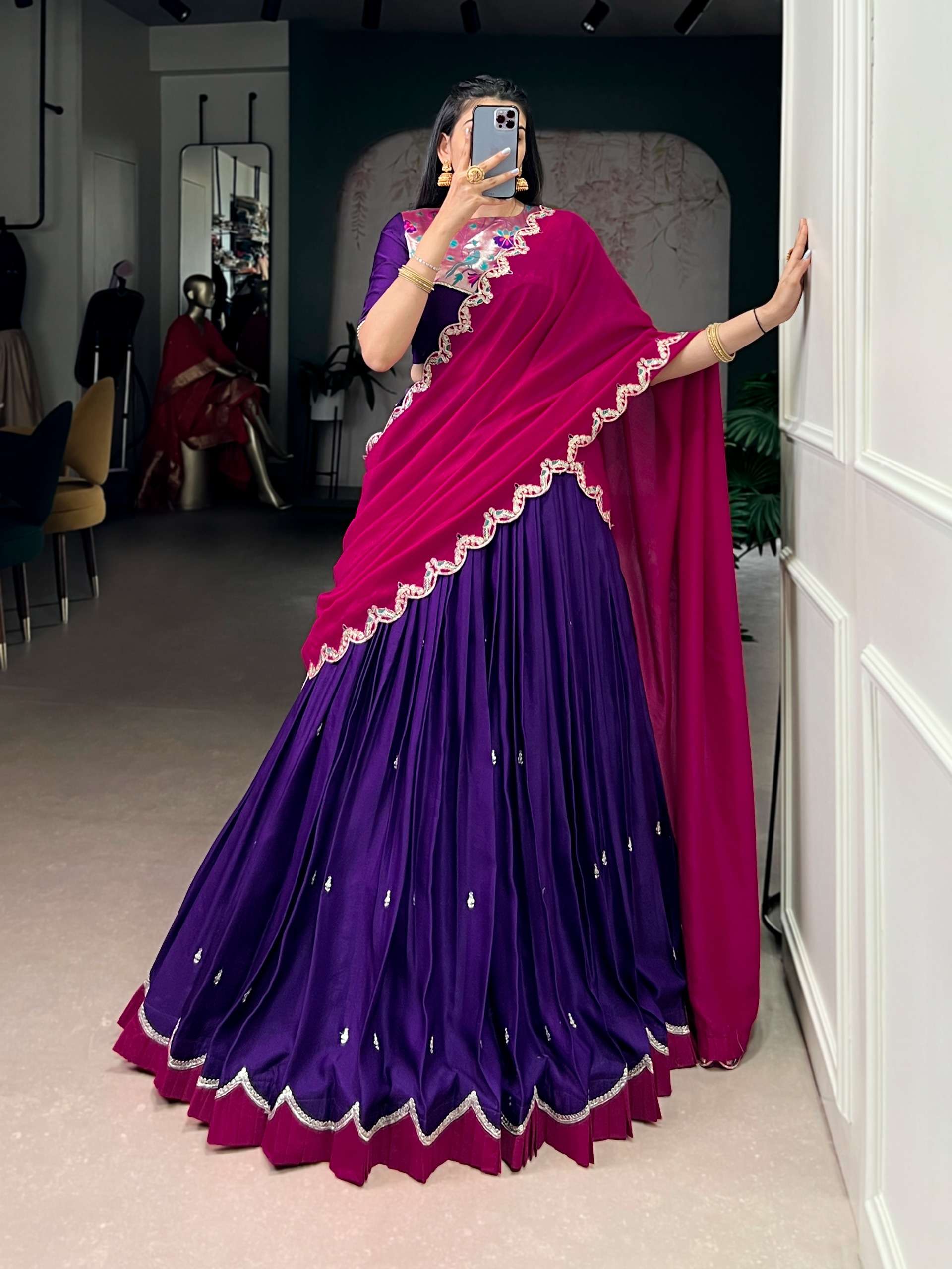 Designed to shine this Naysha fancy fabric timeless celebrat...