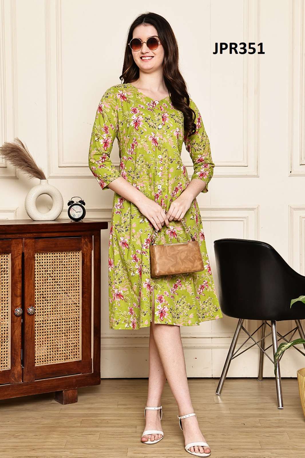 DRESS FLORY VOL 4 FROCK KURTI WESTERN LOOK WOMEN DAILY WEAR ...