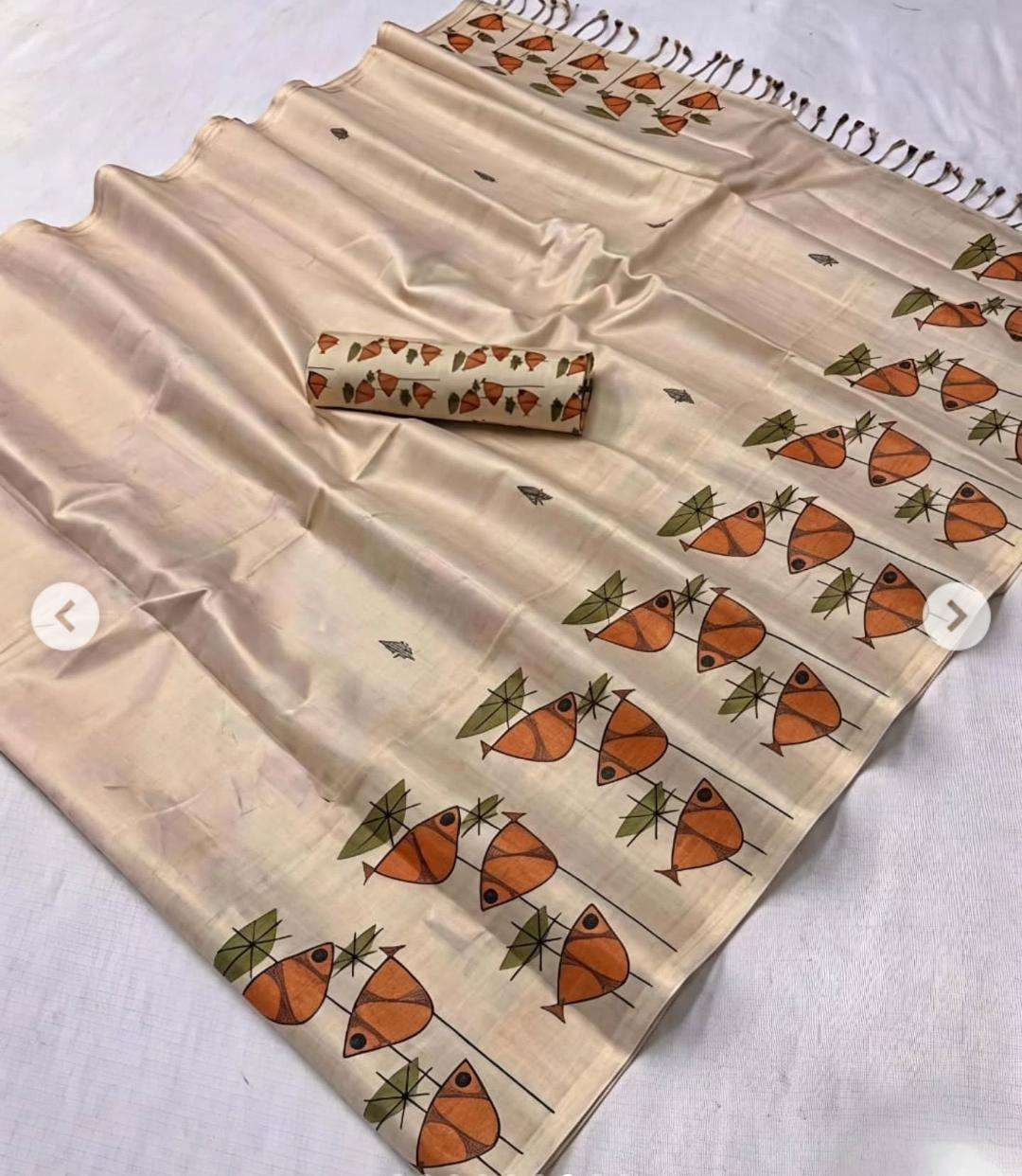 Erode Digital Soft and Erode Tissue Silk fabric with beautif...