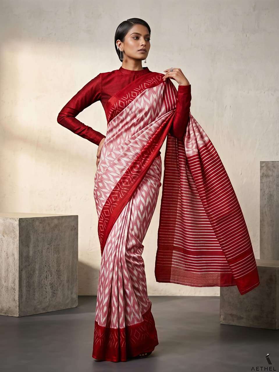 KHADI VOL 1 NEW LAUNCH PURE KHADI COTTON FABRIC BATIK HAND B...