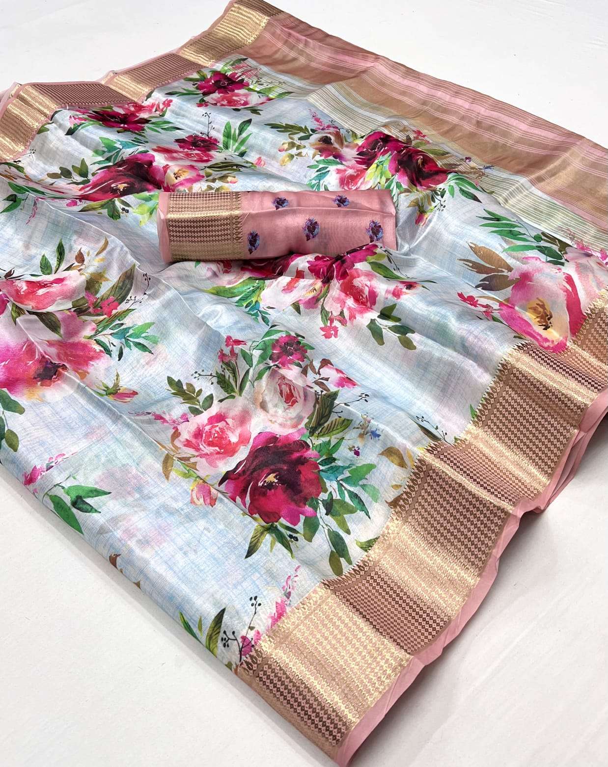  Kudos vol 2 soft and pure Organza satin fabric with beautif...