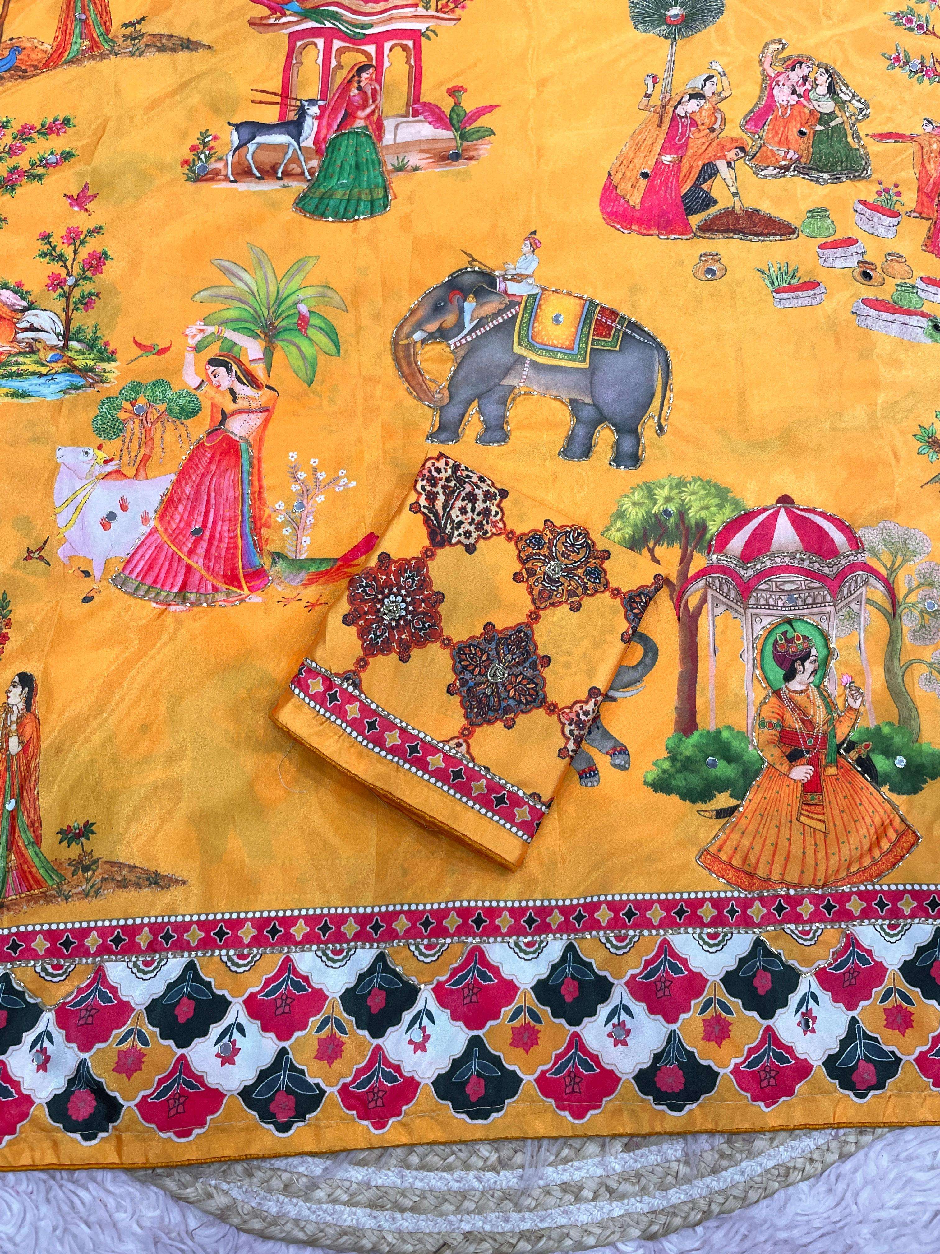  LATEST TRENDING SOFT SATIN SILK BEAUTIFUL DIGITAL PRINT ON ...