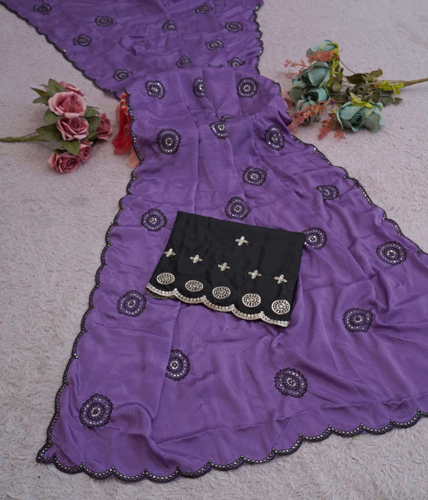 LH 27 chinon gorgeous and elegant colour fabric for you sare...