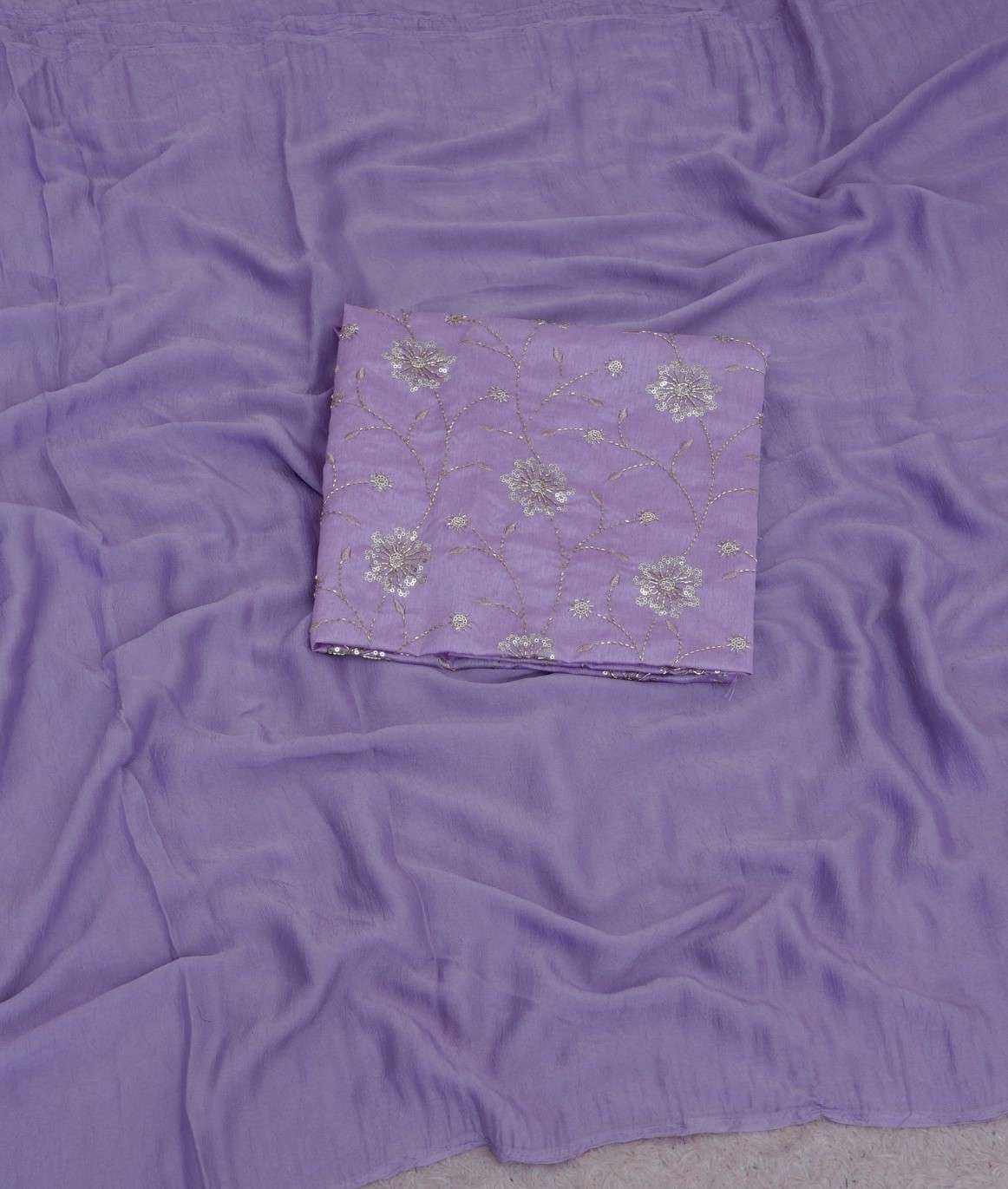 LH 53 soft and pure cresh rangoli fancy fabric with light co...