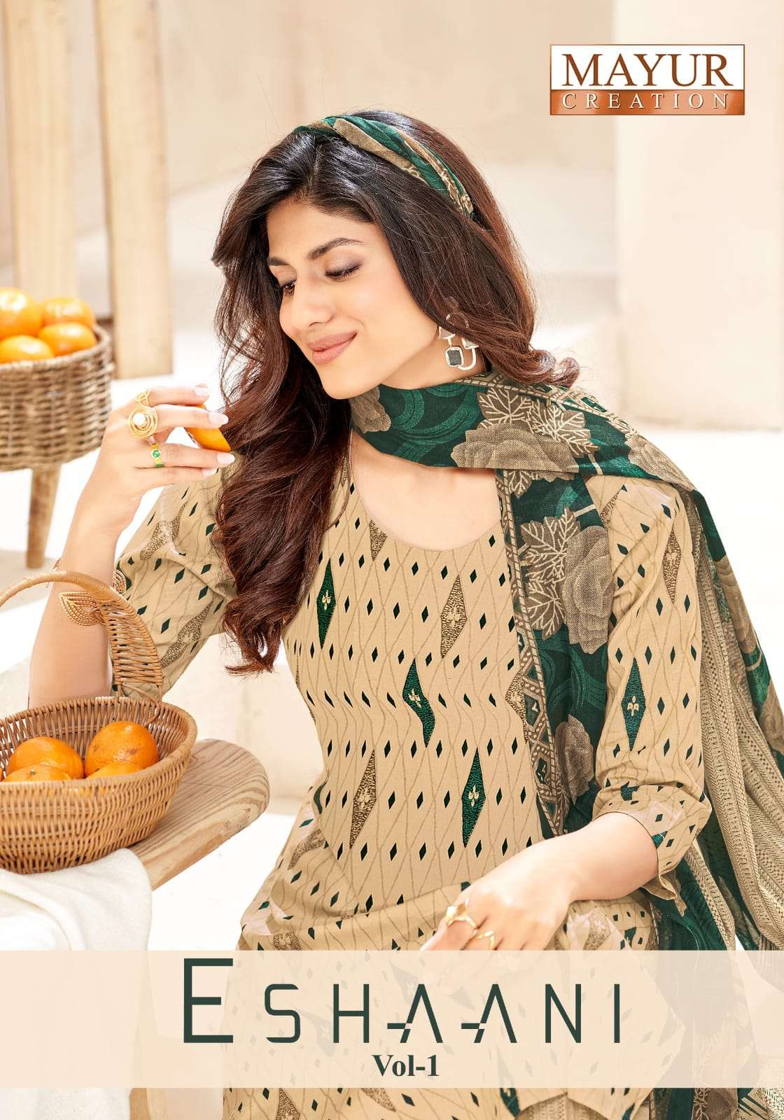 MAYUR ESHAANI VOL 1 COTTON DESIGNER PRETTY SUIT CLASSIC DEAL...