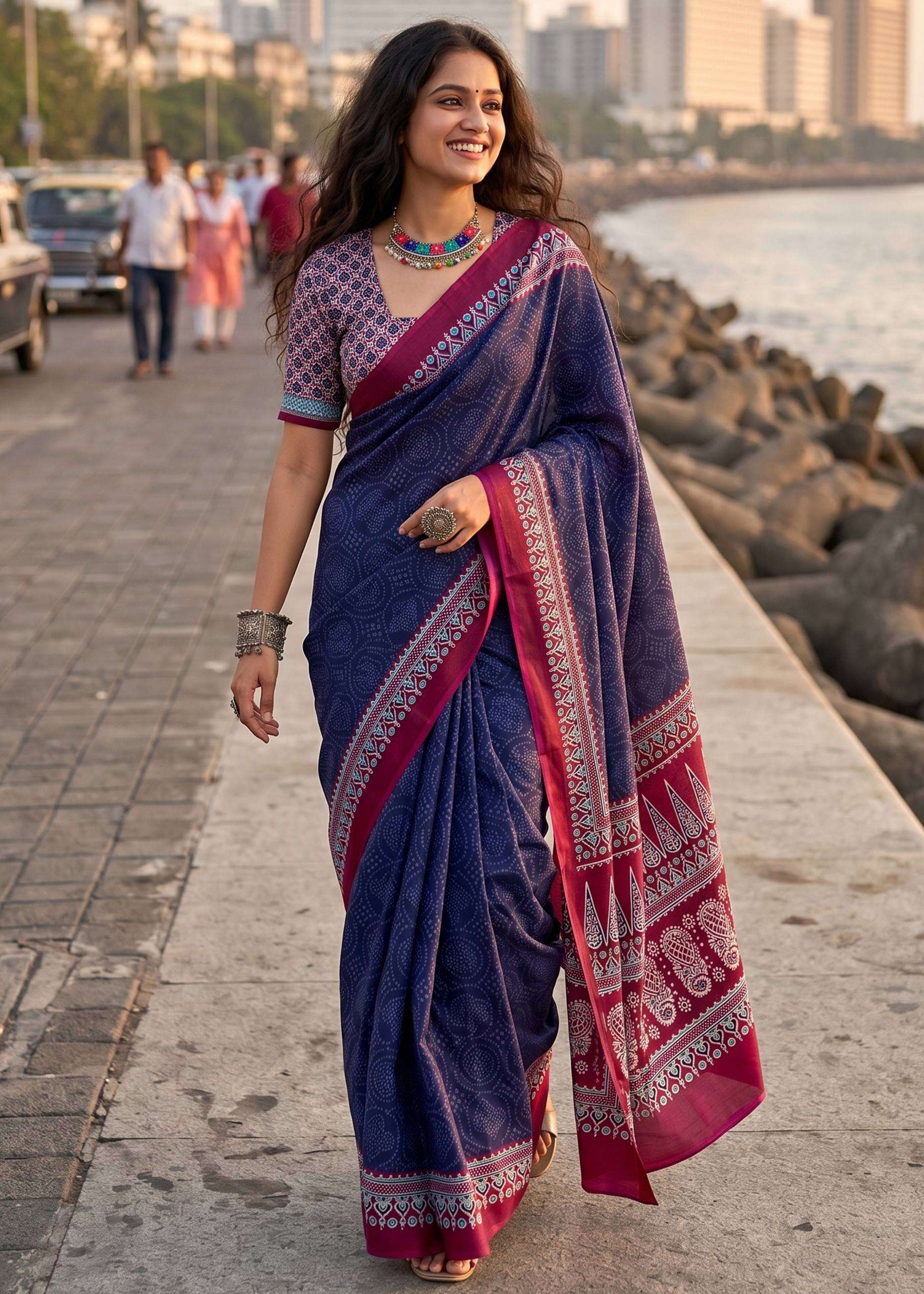  MULMUL COTTON FABRIC WITH BEAUTIFUL AND TRADITIONAL PATOLA ...
