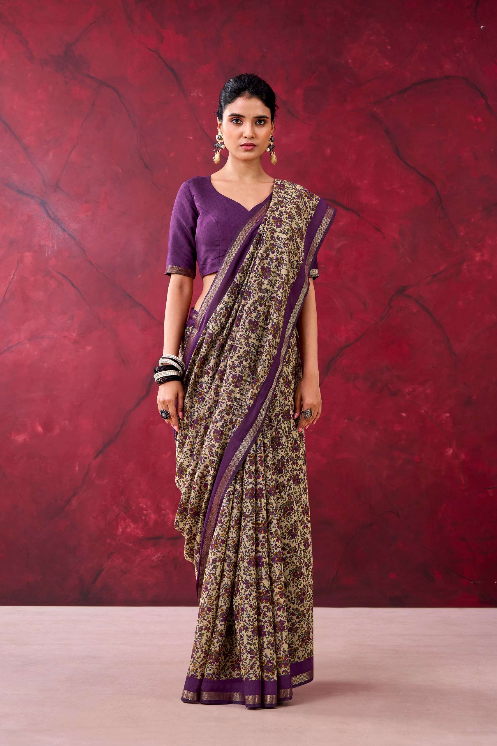Naurika Where tradition meets comfort and this soft and pur...