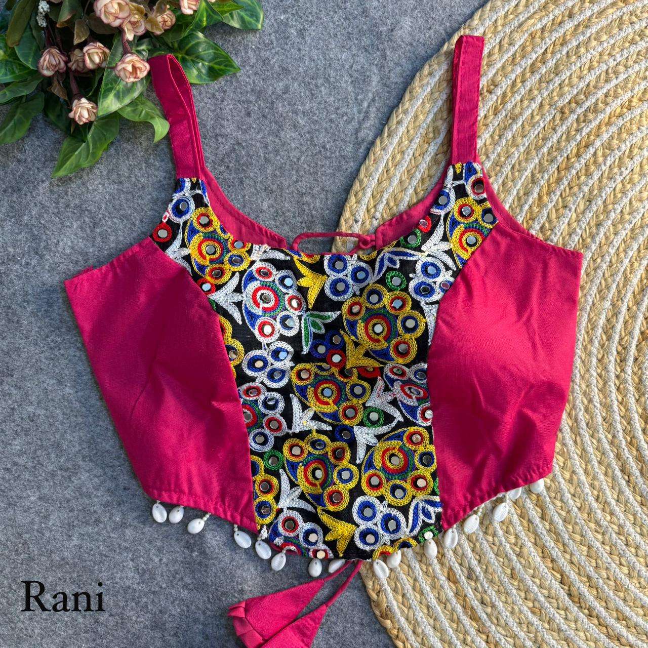 NAVRATRI SPECIAL CORSET STYLE HEAVY AND MAGIC SOFT COTTON BL...