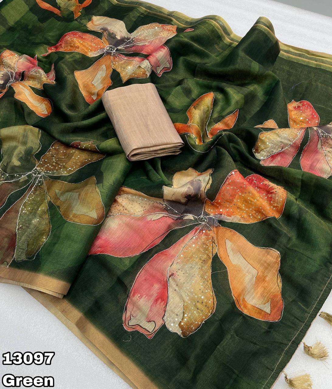 NEW AND CLASSIC TISSUE SEQUENCE ERODE TISSUE SILK FLORAL DIG...