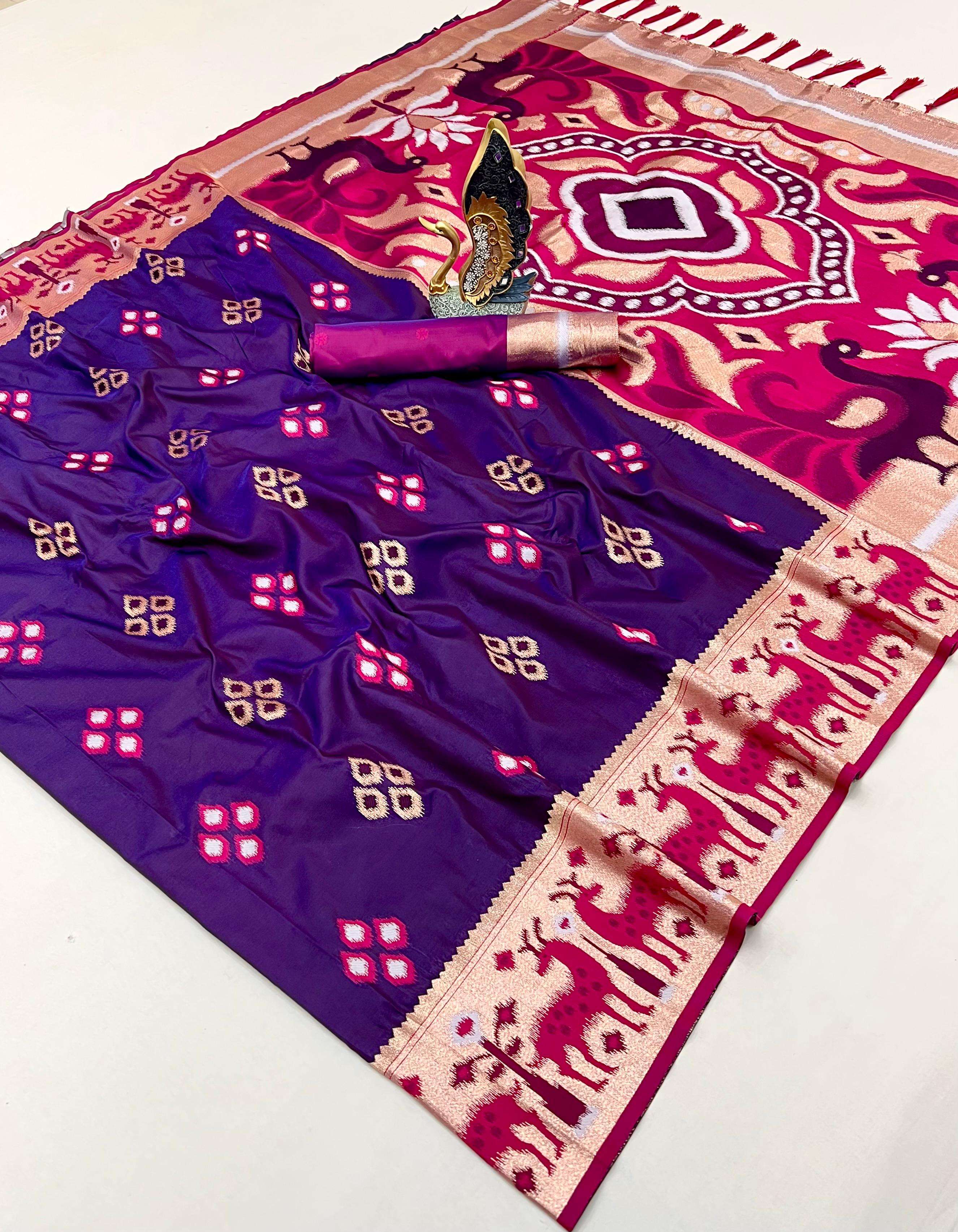 New Launch pure and Soft Premium  fancy silk fabric saree wi...