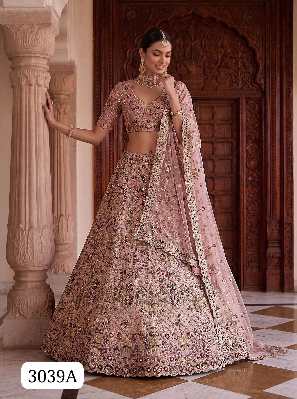 NEW LAUNCHING SOFT AND PURE SILK FANCY FABRIC LEHENGA CHOLI ...