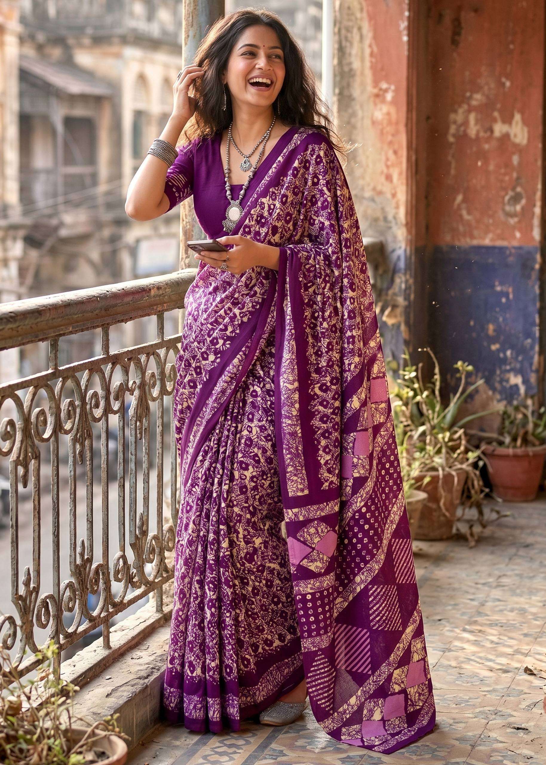 new Lunching now soft Mulmul cotton comfortable fabric sare...