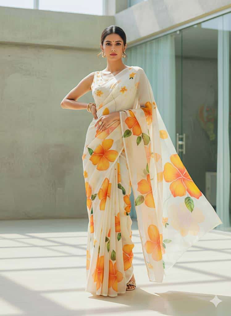 PAPER GEORGETTE HEAVY PAPER GEORGETTE FANCY AND FANTASTIC FA...